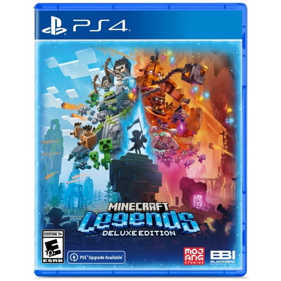 Open Box Minecraft Legends Deluxe Edition, PlayStation 4