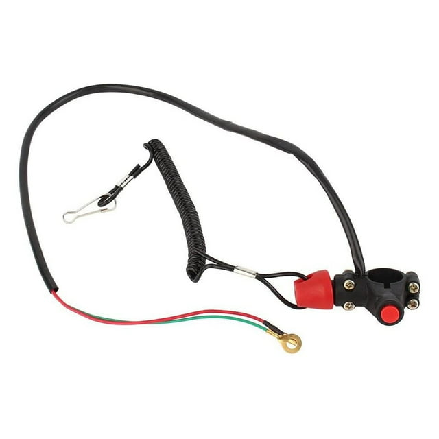 Motorcycle Kill Switch Flameout Controlling Parts Double Motorbikes Replace Fitting Motorbikes Emergency Button Motorbike Accessory for Repair Maintenance