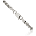 thumbnail image 2 of 925 Sterling Silver 3.6mm Round Box Link Chain Necklace, 2 of 4