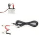 thumbnail image 1 of Cable de pinza de cocodrilo para conector de alimentación de CC, 2 piezas, cable de alimentación de CC, cable de cocodrilo, conector de alimentación LED, compacto y liviano, 1 of 8