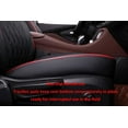 thumbnail image 3 of EKR Custom Fit Envision Car Seat Covers for Buick Envision 2021 2022 2023-Full Set Airbag Compatible Leatherette Car Seat Cushion (Black with Red Trim), 3 of 5