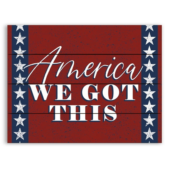 Creative Products America We Got This 15.75 x 11.75 Pallet Wood Wall Art
