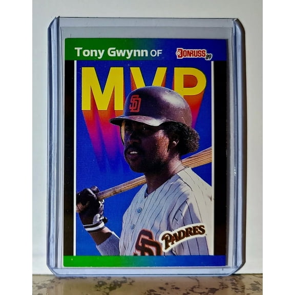 Tony Gwynn 1989 Donruss MVP MLB #BC-20 Baseball Card San Diego Padres