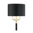 thumbnail image 2 of 368W02GOB Varaluz Lighting Secret Agent - 2 Light Wall Sconce In Industrial Style-18 Inches Tall and 12 Inches Wide-Painted Gold/Black Finish, 2 of 2