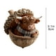 thumbnail image 2 of Artesanías Decorativas 1 pieza de 8cm Animales del bosque con colgantes de árbol de Navidad adorno acrílico para corona y guirnalda de árbol JASKFLY, 2 of 9