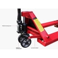 thumbnail image 3 of Dayton Pallet Jack,4400 lb.,Quiet,Steel,Red 32HD10, 3 of 8