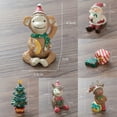 thumbnail image 2 of Limei Christmas Statue Creative Fairy Garden Decor Snow Landscape Model Ornaments Delicate Useful for Xmas Tree, 2 of 7