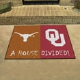 thumbnail image 2 of Texas - Oklahoma House Divided Rug 33.75"x42.5", 2 of 2