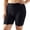 Black, variant on Womens Anti Chafing Shorts Seamless Mid-Thigh Slip Shorts High Waist Tummy Control Shapewear Smoothing Underwear Black,Size L