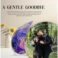 thumbnail image 3 of Purple And Gold Design Pattern Funeral Urn For Ashes Adult Women - Tiny Urns For Human Ashes Adult Female And Male - Large Ash Urn - Handmade Decorative Unique Gifts Urns 10Inch And 3Inch 2 Keepsake, 3 of 7