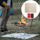 thumbnail image 1 of melotizhi Fireproof Mat Outdoor Camping Cloth Grill Mats Flame Retardant Fabric Cookout BBQ Insulation Pad Heatproof Blanket, 31.5 x 23.6 Inches Beige, 1 of 9