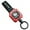 Red, variant on RXIRUCGD Retractable Keychains Extendable Keychain, Retractable Steel Wire Rope Keychain High Elasticity Spring Keychain And Buckle Keychain Metal Quick-release Keyring With Stretchabl