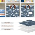 thumbnail image 5 of Ryvnso Carton Whales Storage Bins Large Basket Foldable Cube Toys Organizer with Handles 1 PC, 5 of 7