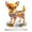 G, variant on 7.5"X8" Acrylic Artificial Animal, Mini Ornaments Decoration Exquisite Animal Figurine Realistic Animal Simulation Animal Statue Ornament Multi Scene for Living Room Bedroom Offic