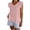 Pink, variant on DAFPZW Women's Flutter Sleeve Summer Sleeveless Shirts Cute V-Neck Ruffle Elegant Lightweight Linen Tank Tops Blouses