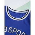 thumbnail image 5 of vastwit Kids Sports T-Shirt with Shorts Set Boys Girls Basketball Football Jersey Outfit Summer Blue 170, 5 of 7
