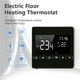 LCD Écran Tactile Thermostat Chauffage au Sol Électrique Contrôleur de Température Noir Contrôleur Écran LCD pour la Maison – image 3 sur 9