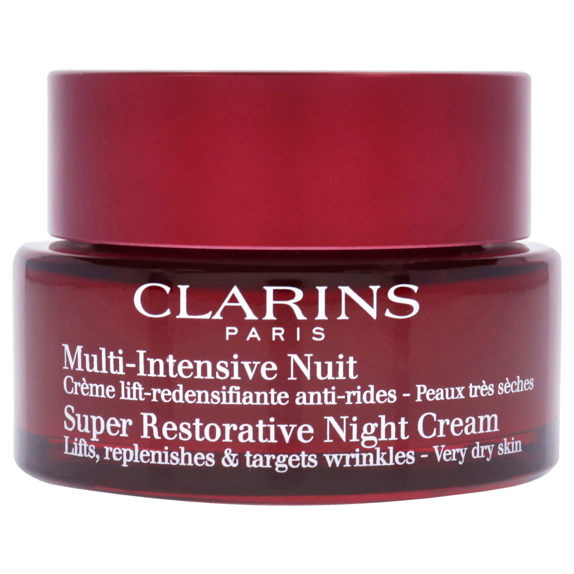 Super Restorative Night Cream - Very Dry Skin by Clarins for Women - 1.7 oz Cream