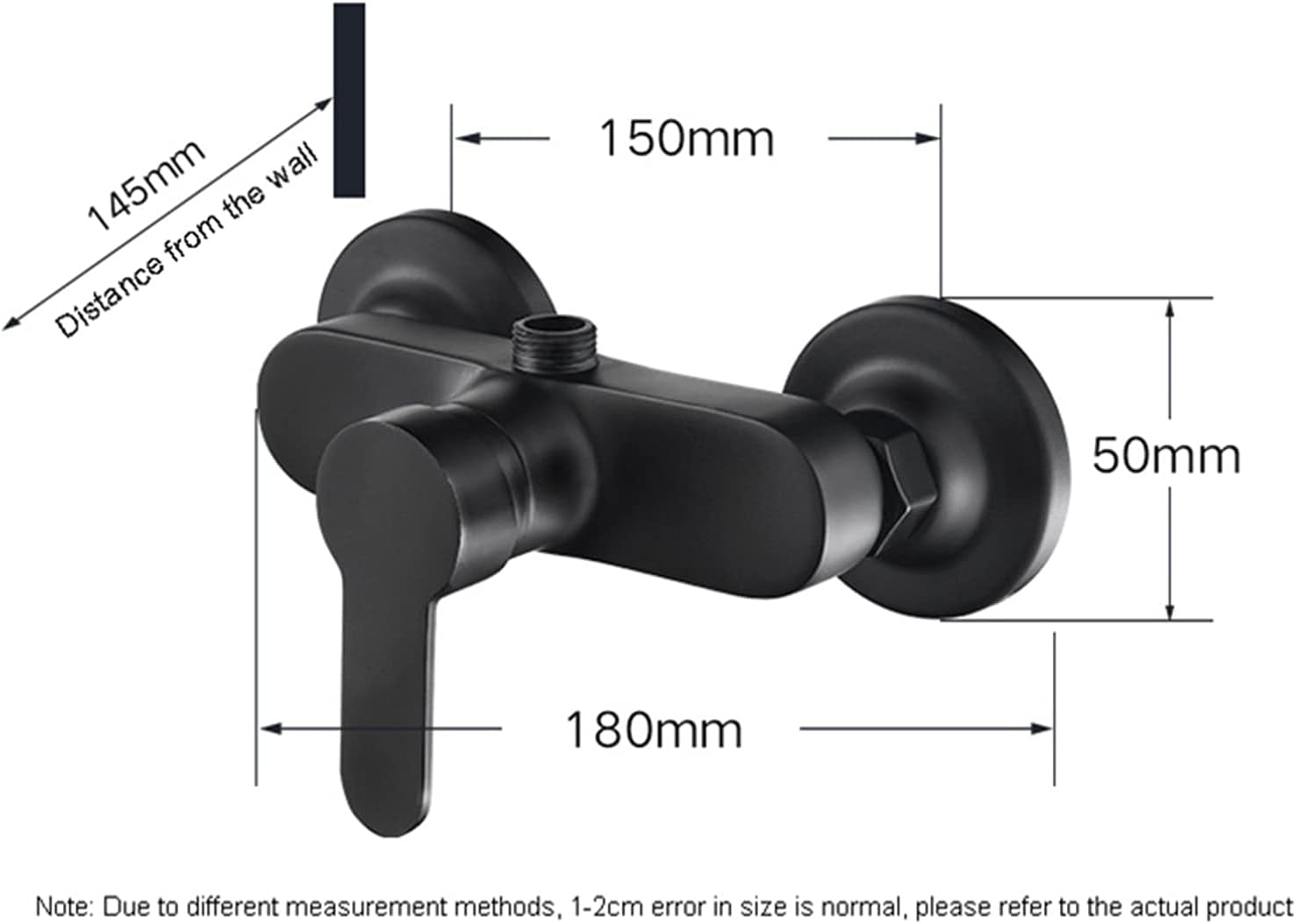 Matte Black Wall Mount Bathtub Faucet with Handheld Sprayer Stainless Steel SUS304 Single Handle Bathroom Tub Faucet Bath Shower Mixer Tap,Shower Faucet B3