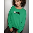 thumbnail image 2 of Omg Daisy Yellow Sweatshirt Women -Image by Shutterstock, Female x-Large, 2 of 4