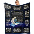 thumbnail image 1 of LHSHID Daughter Gifts from Stepmom Bonus Daughter Gifts Gift for Bonus Daughter Blanket Stepdaughter Gifts from Stepmom Bonus Daughter Birthday Gifts Gifts for Stepdaughter Blanket 50x60in, 1 of 6