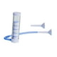thumbnail image 2 of Dispositivo de ejercicios de respiración con mancuernas portátiles para mejorar la resistencia. Azul, 2 of 8