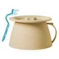 thumbnail image 4 of MERIGLARE Home Spittoon Comfortable Handle Potty Urine Bucket for Home Adults Children Yellow, 4 of 9