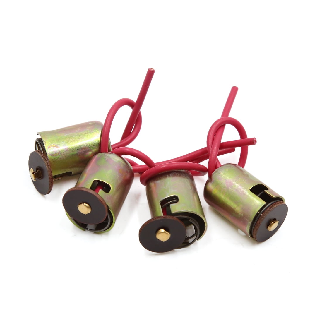 4pcs 1156 Light Bulb Car Turn Signal Lamp Extension Wire Socket