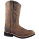 thumbnail image 1 of Botas de vaquero para niños Pueblo Dark Crazy Horse de cuero para niños - Talla EE. UU.: 13 Smoky Mountain Boots 3520C-13R, 1 of 1