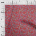 thumbnail image 1 of oneOone Cotton Poplin Red Fabric Batik Dress Material Fabric Print Fabric By The Yard 42 Inch Wide, 1 of 4