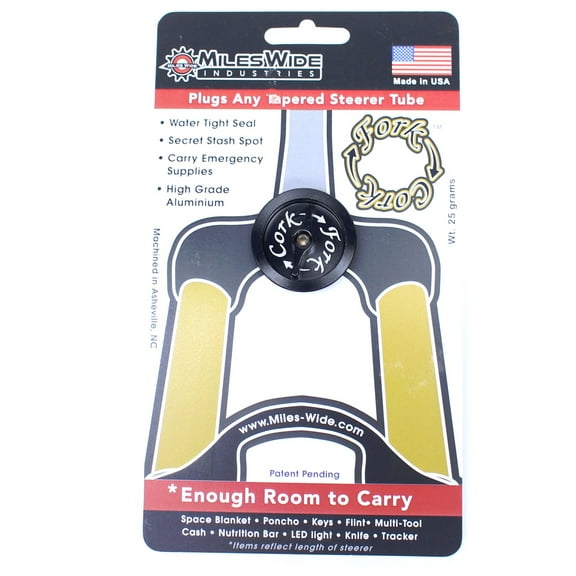 Miles Wide Fork Cork Steerer Plug