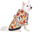 thumbnail image 5 of Cauagu Colorful Maple Leaves Pattern Winter Pet Hoodie Sweatshirts- Dog Hoodie Sweater with Leash Hole - Cute Dog Hoodie - Pet Clothes Puppy Cat Custume -X-Small, 5 of 8