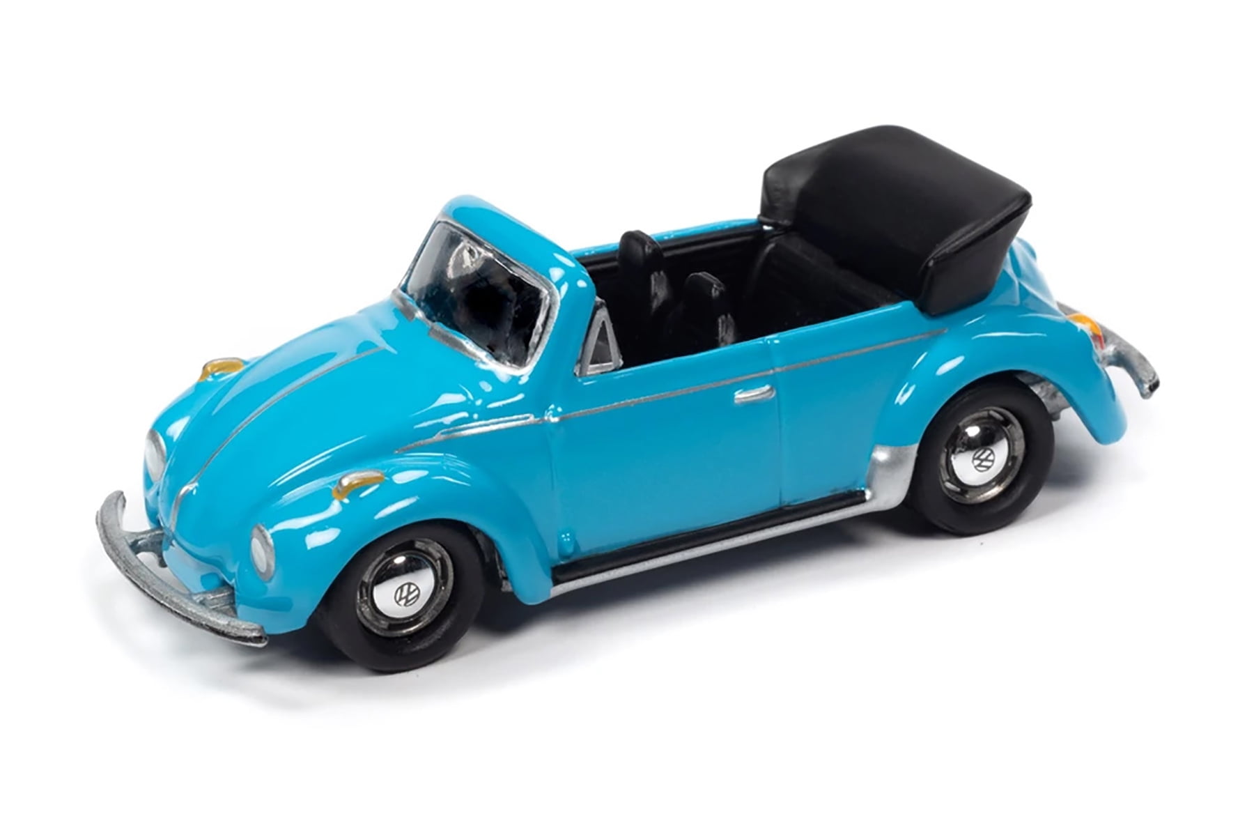 Vintage 1940s Hard Rubber Plastic Toy Blue Car Volkswagen? 