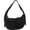 Black, variant on Crescent Crossbody Bags for Women, Women Fashion Plain Color Nylon Crossbody, Adjustable Strap