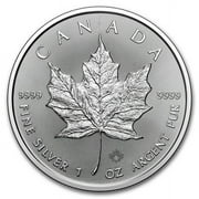 2025 Canada 1 oz Silver Maple Leaf BU (Lot of 10)