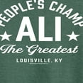 thumbnail image 3 of Muhammad Ali - Boxing Legend - People's Champ - Women's Lightweight French Terry Long Sleeve Shirt, 3 of 5