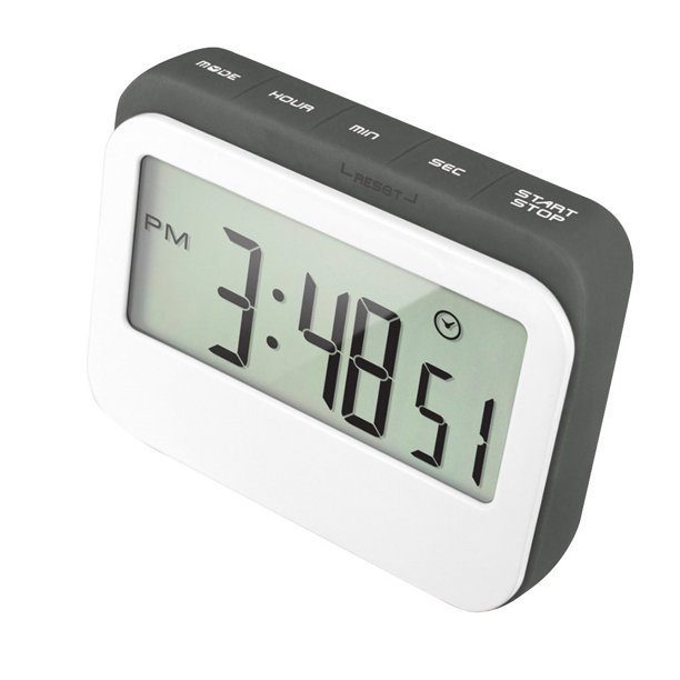 Temporizador multifunción Recordatorio de tiempo digital para estudiantes Reloj despertador de cuenta regresiva de cocina para estudio de dormitorio Inevent HA001308-04B