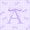 Purple A, variant on Homewish Geometric Classic Checkered Zipper Twin Comforter Sets with Fitted Sheet and 2 Pillowcases,Purple Letter I Initial Lettering Zipper Bedding Set,Colorful Stars Reversible,4 Pieces