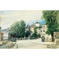 thumbnail image 3 of William Wyld 18x13 Black Modern Framed Museum Art Print Titled - View of Dax, 3 of 5