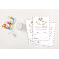thumbnail image 4 of Inkdotpot 30 Cartes d'Invitation Style à Remplir pour Baby Shower Hippopotame Fille Révélation de Sexe Invitations Vierges, 4 of 7