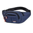 thumbnail image 5 of Marryso Waist Bag Men's Large-capacity-body Bag Retro Sports Chest Bag, 5 of 8