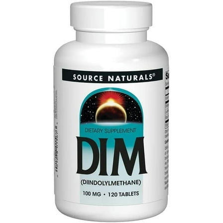 Source Naturals DIM (Diindolylmethane) 100 mg 120 Tablets