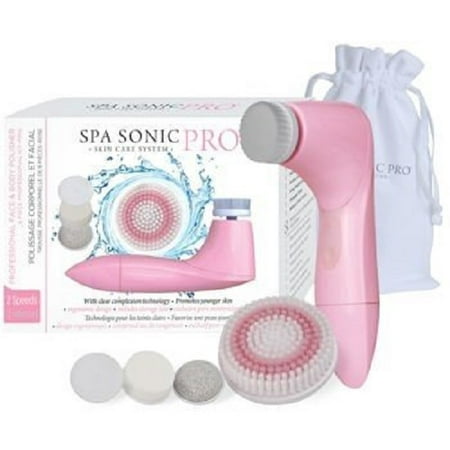 An Item Spa Sonic Pro 8-piece Facial Cleansing