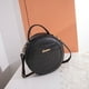 thumbnail image 4 of Bolsa de hombro redondo pequeño para mujer Cocodrilo PU Viaje Círculo Cremallera Crossbody Bolso Tmvgtek  Para Estrenar, 4 of 6