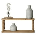 thumbnail image 2 of American Art Decor Galleon Wall Shelf, Brown - 22" x 9", 2 of 8