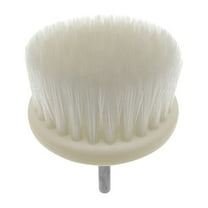 Electric Drill Brush Attachment for Cleaning from Surfaces White