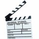 thumbnail image 1 of Director de madera Película / Escena Tablilla Pizarra Claqueta Fotografía Props Adornos Eigraketly  WJ0509-02, 1 of 5