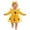 AB40 Yellow, variant on Tisuna Romper For Baby Girls Long Sleeve Strawberry Print Bodysuit Dress With Headband Cute Snap Closure Party Jumpsuit, Size 0-18 Months, Pink