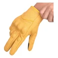 thumbnail image 4 of Guantes De Moto Guantes De Cuero De Moto Para Hombre, 4 of 7
