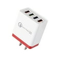 thumbnail image 3 of Naierhg Portable Travel 4 USB Ports Fast Charging QC 3.0 Wall Charger Power Adapter, 3 of 7